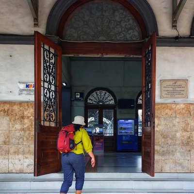entrance