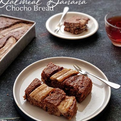 Oatmeal Banana Chocho Bread
