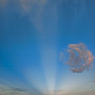 Magical rays...