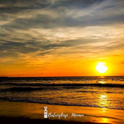 sunset at jimbaran