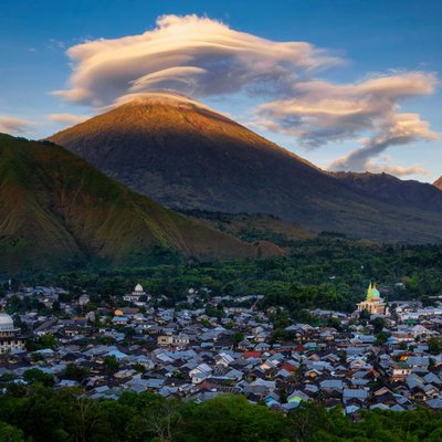 Sembalun Village in the morning