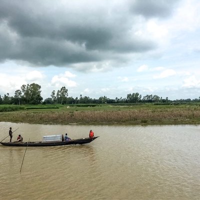 River and boat 