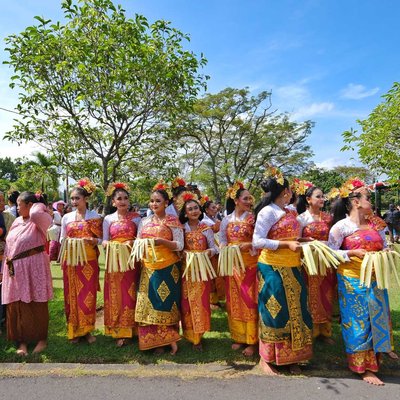 Tawur Agung Ceremony 2023 at Prambanan Temple Yogyakarta, In