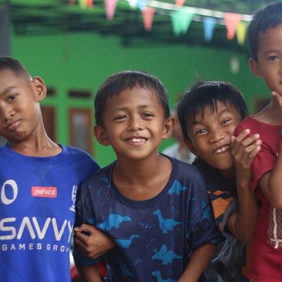 Wajah polos anak anak