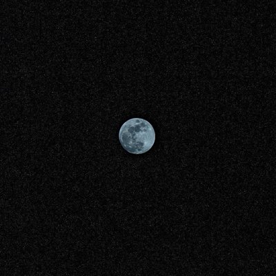Full moon with Stars 
