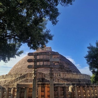 The great Sanchi Stupa