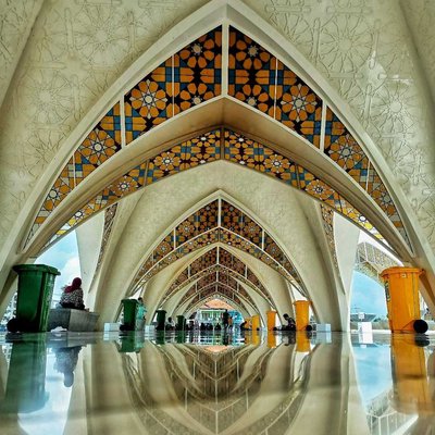 Architecture of the Al Jabbar Mosque