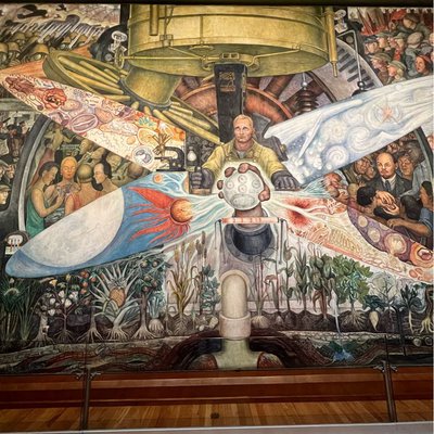 El Hombre Controlador del Universo, 1934 Diego Rivera 