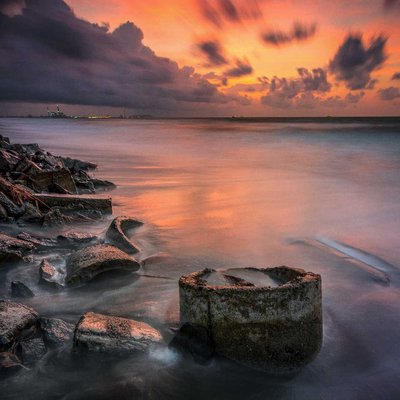 sunrise pantai kamulyan