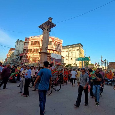 the Benaras city