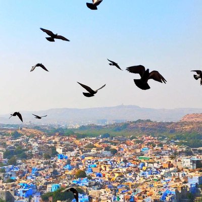 City View from Mehrangarh Fort