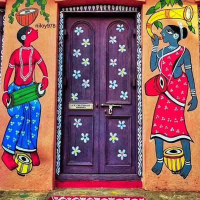 wall of Kolkata ❤️👀