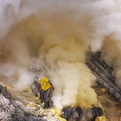 Penambang Belerang Ijen