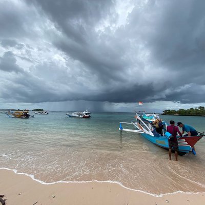 Pink Beach Lombok Indonesia