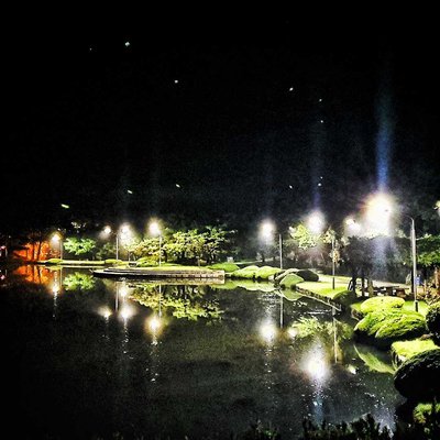 hoseo university at night 