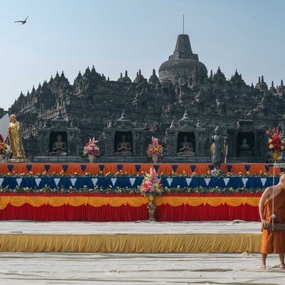 Vesak In Borobudur Temple 2024