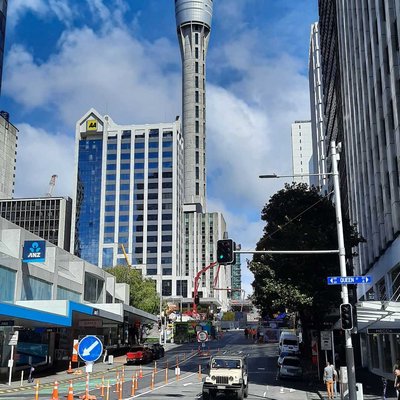 Suasana Di Auckland Sky Tower