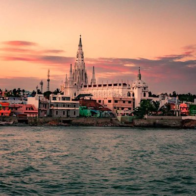 White Church of Kanyakumari