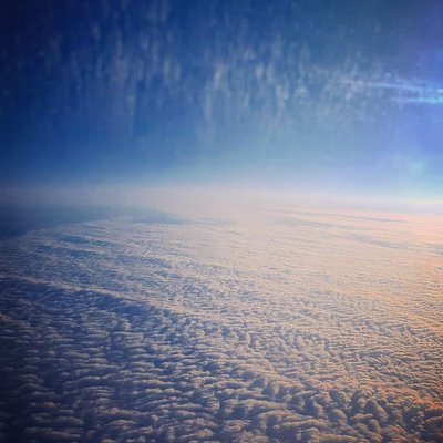 Above the clouds