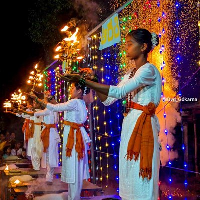 Ganga Aarati Gangavali Gokarna 