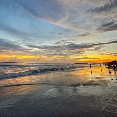 the most magnificent sunset