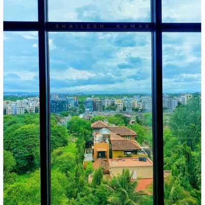 View from facade window.