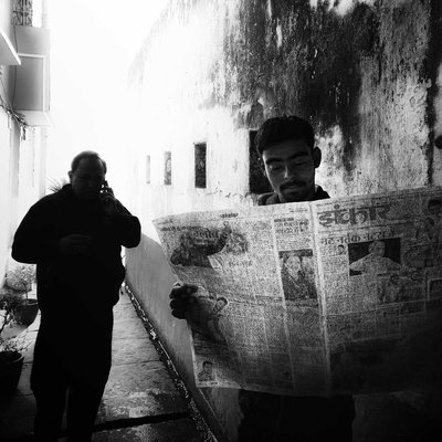 Reading between the lines.