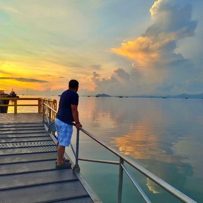 sedanau floating port - Natuna