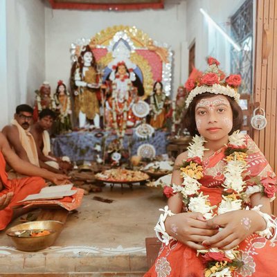 Kumari and Maa Annapoorna