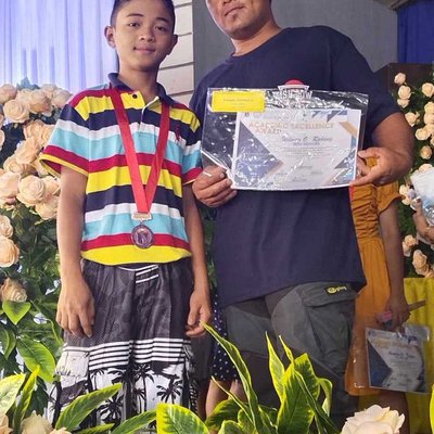 Proud papa