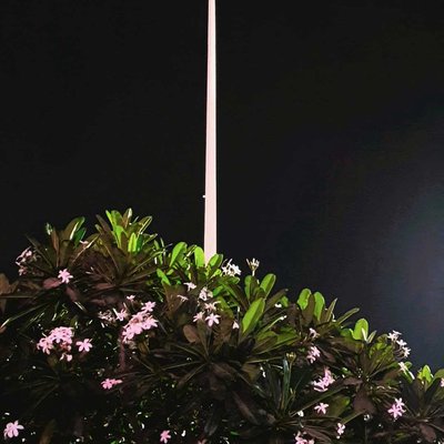 Indian Flag at Bengaluru International Airport 