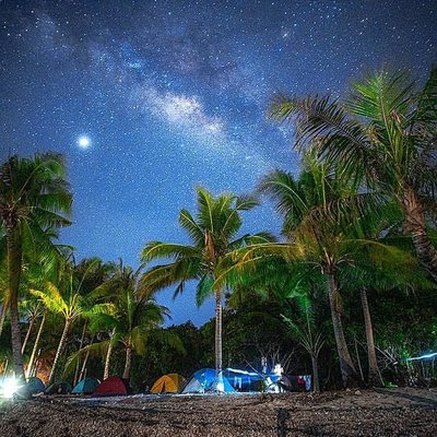 starry Night at Pagang Island