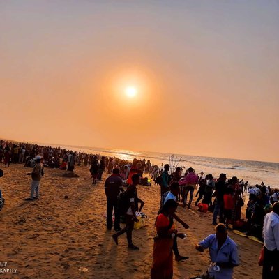 View of Sunrise in Puri 🌅