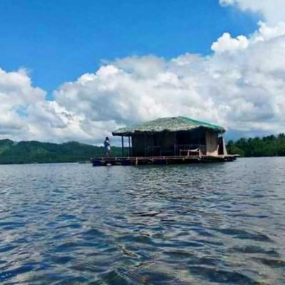 Floating Cabin (Distant View)