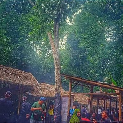 Morning activity in Pancoh Ecotourism Village