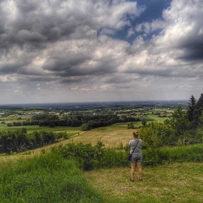 okolice Ustroń widoki z polany 