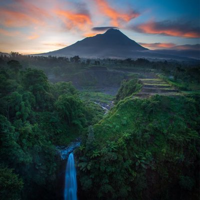 Pagi di Air Terjun Kedung Kayang