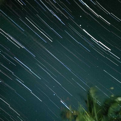 Star trail....
