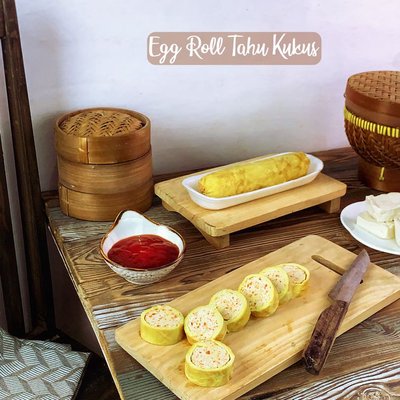 Egg Roll Tahu Kukus 