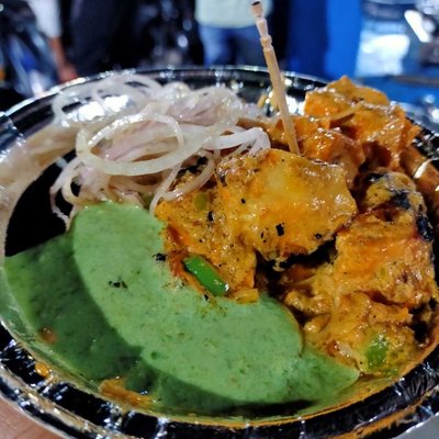 veg tandoori food stall....