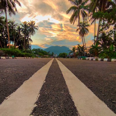 jalan menuju rumah
