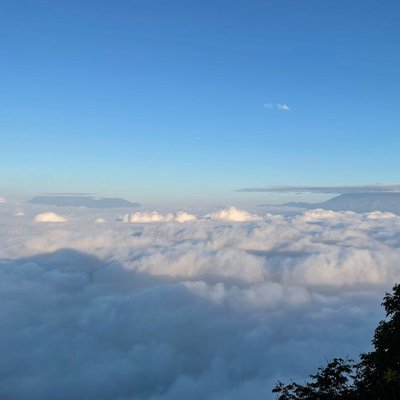 Ocean of clouds