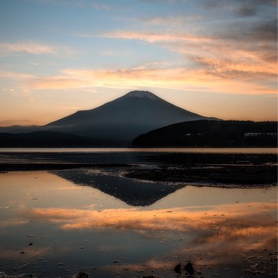 the moment of taking the sunset🤩