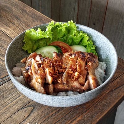 CHICKEN SAMBAL MATAH RICE