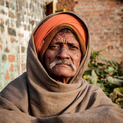 An Old Man Portrait 