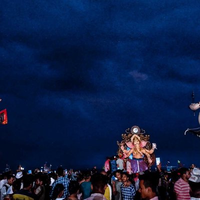 Ganesh visarjan sohala 🎉