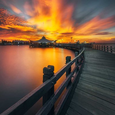 burning sky