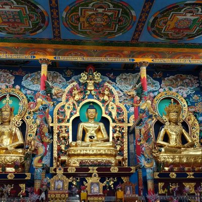 Namdroling Monastery Golden Temple 