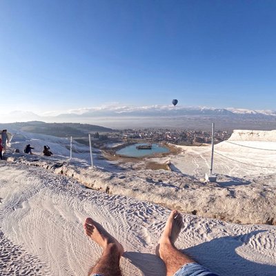 🇹🇷 Castillo de algodón en Pamukkale-Turquía.