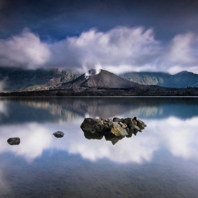 Danau Segara anak dan Gn. Barujari